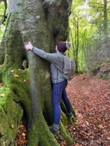 Tree hugging